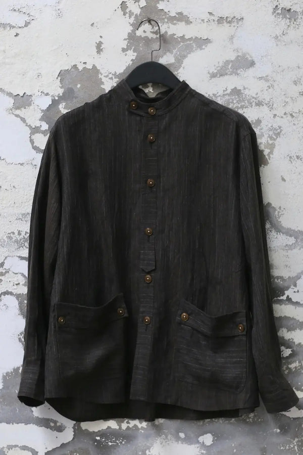MUTEDANCE striped shirt MD24SS178 PM134